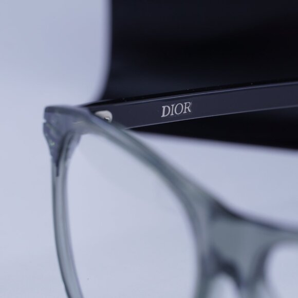 Dior DIORESSENTIALO S3I 4500 Square 55mm Eyeglasses - Transparent Grey - Picture 5 of 10